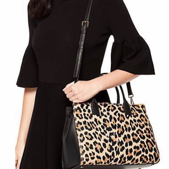Kate Spade Dunne Lane Large Leopard Print Lake - Picture 2 of 7